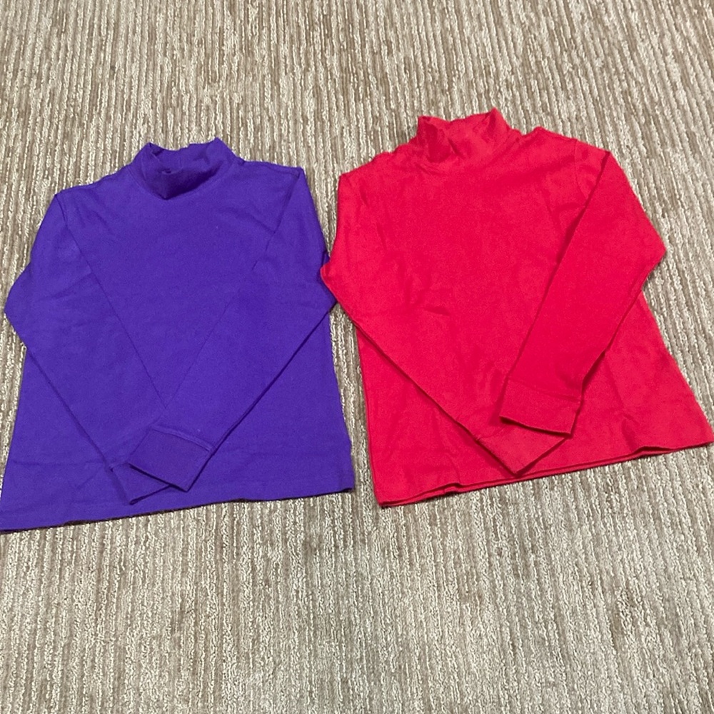 Women’s lands End NWOT Cotton Mock Neck Turtle necks